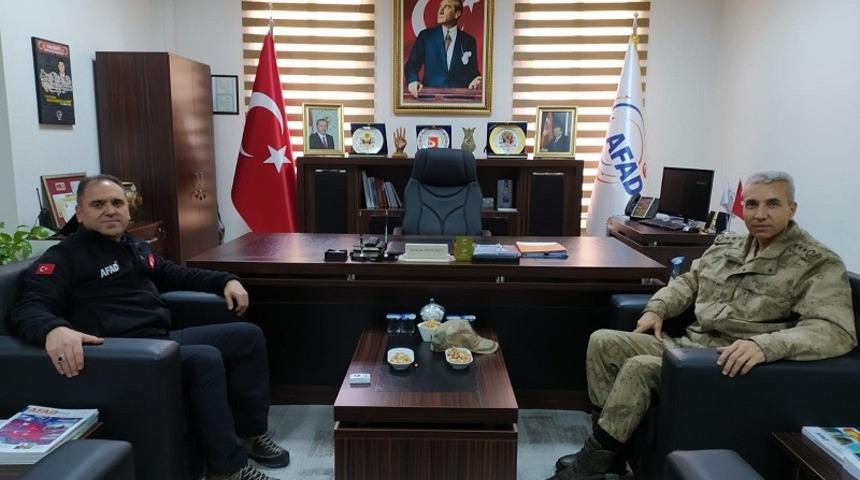 Alay Komutanı Dedebağ’dan AFAD’a ziyaret