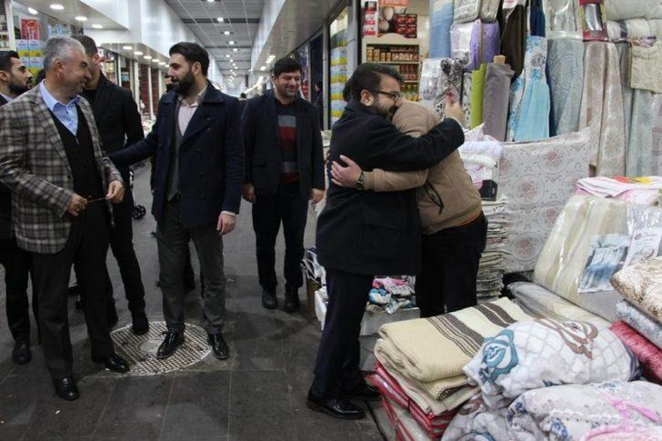 AK Parti Batman İl Başkanı Gür esnafı ziyaret etti G1