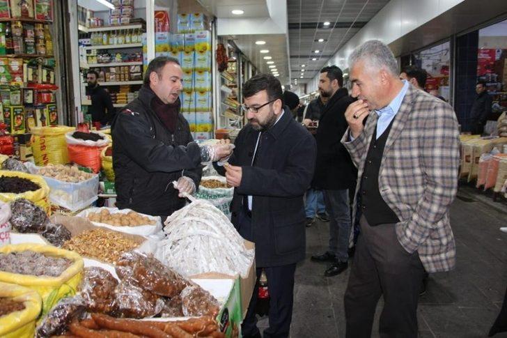 AK Parti Batman İl Başkanı Gür esnafı ziyaret etti G2