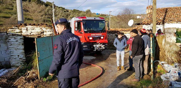 İzmir'de acı olay... Yaşlı çift yangında öldü G5