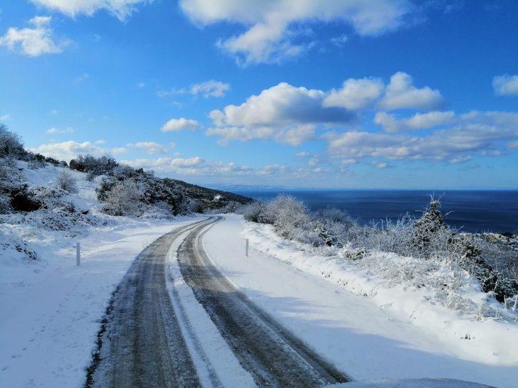 Güney Marmara beyaz bir güne uyandı G1