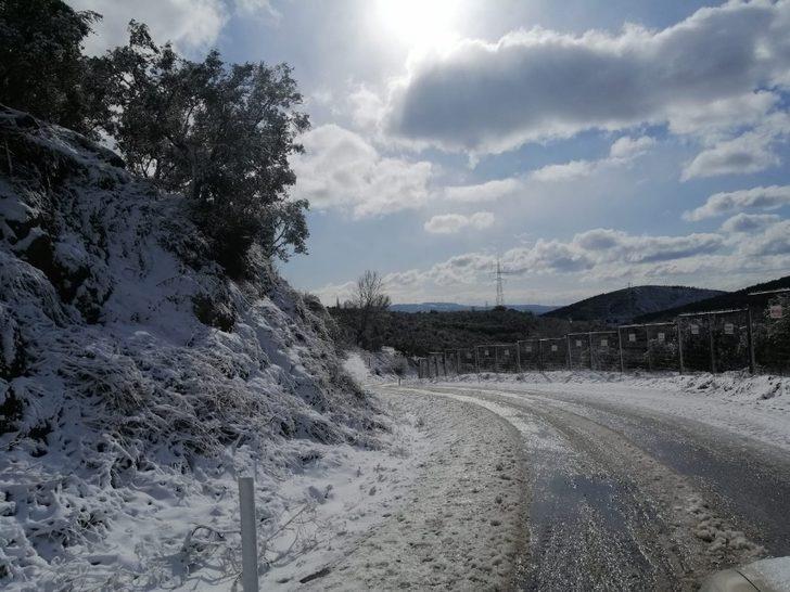 Güney Marmara beyaz bir güne uyandı G2