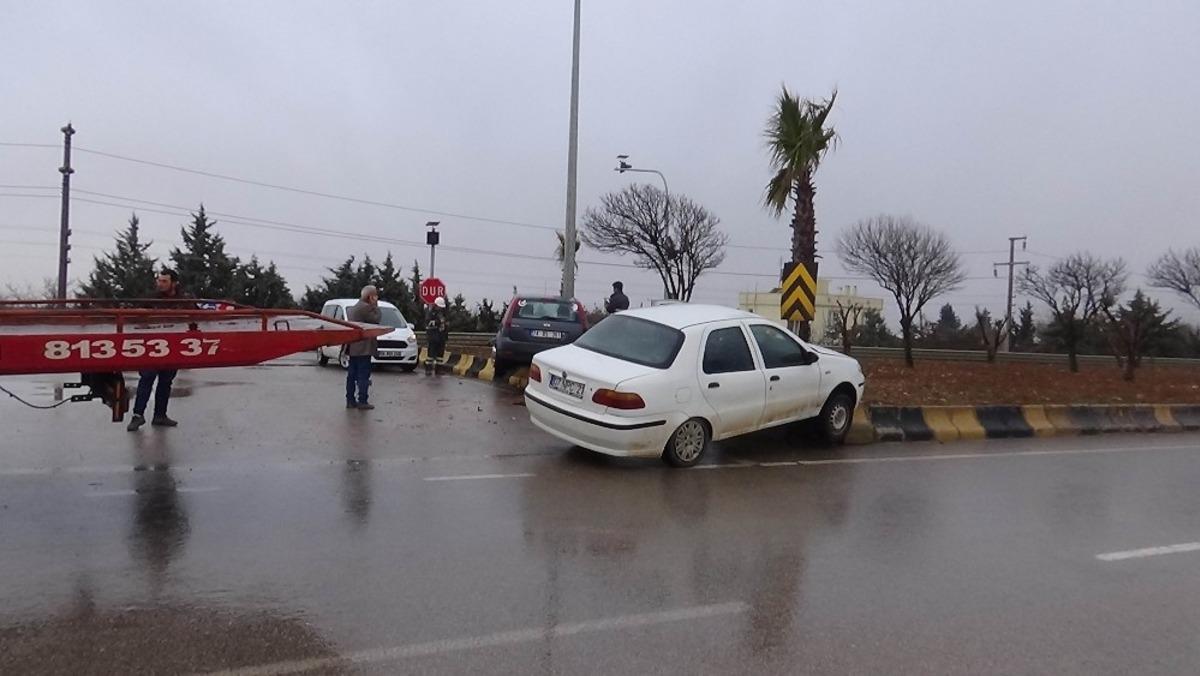 Kilis&rsquo;te trafik kazası: 3 yaralı