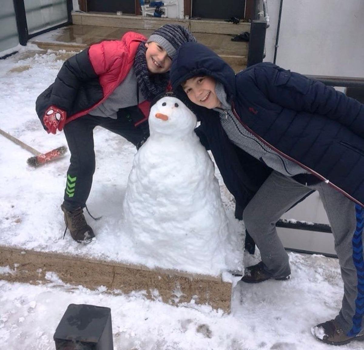 Fatsa&rsquo;nın kardan adamları