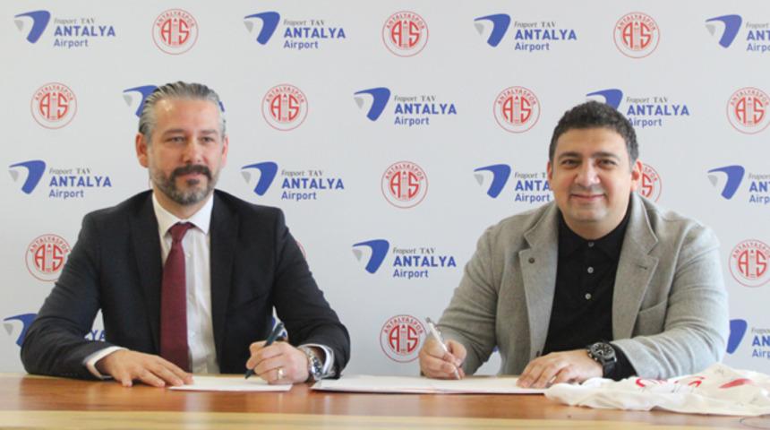 Antalyaspor'da sponsorluk anlaşması