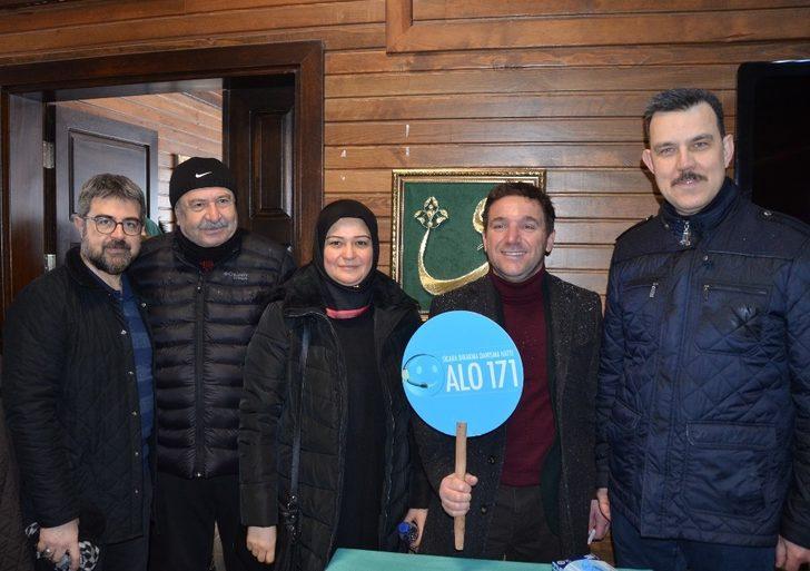 Kar yağışı sigarayla mücadeleye engel olmadı G4