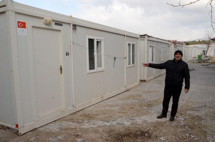 Manisalı depremzedeler için konteyner ev G1