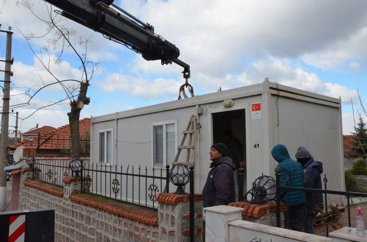 Manisalı depremzedeler için konteyner ev G5