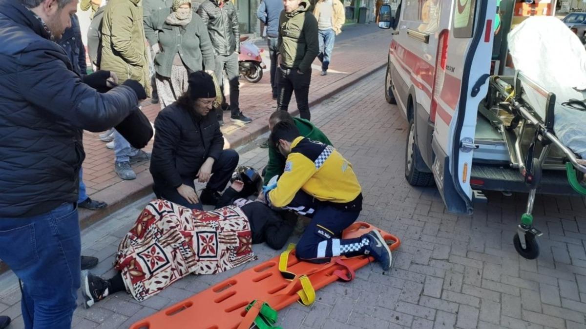 Bucak&rsquo;ta bisikletler &ccedil;arpıştı: 2 yaralı