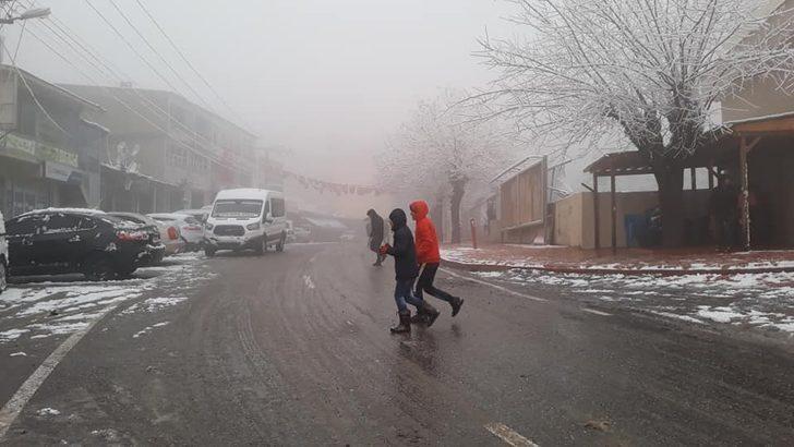 Kulp’ta kar yağışının ardından sis etkili oldu G2