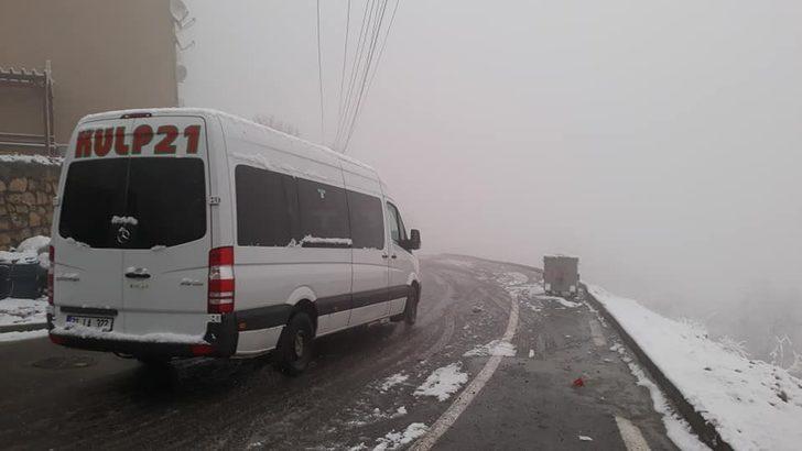 Kulp’ta kar yağışının ardından sis etkili oldu G3