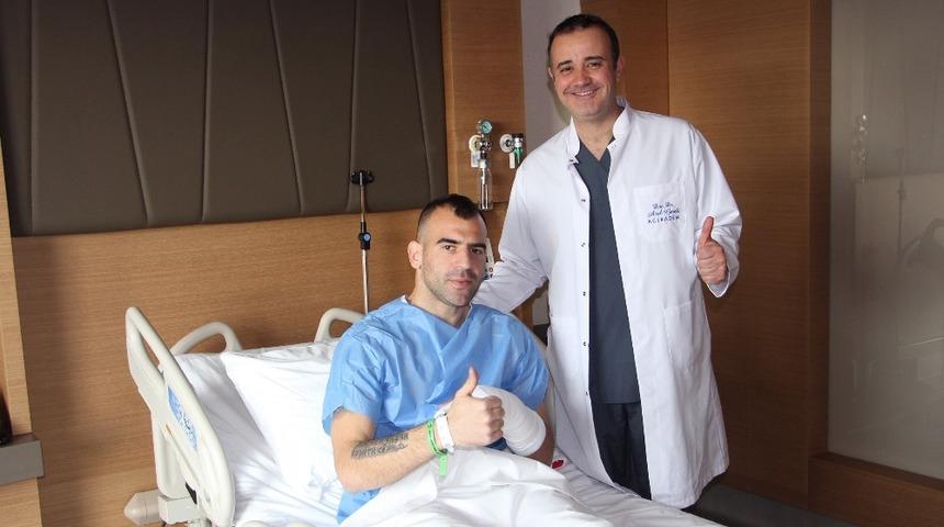 Parmağı kırılan Petar Skuletic ameliyat oldu
