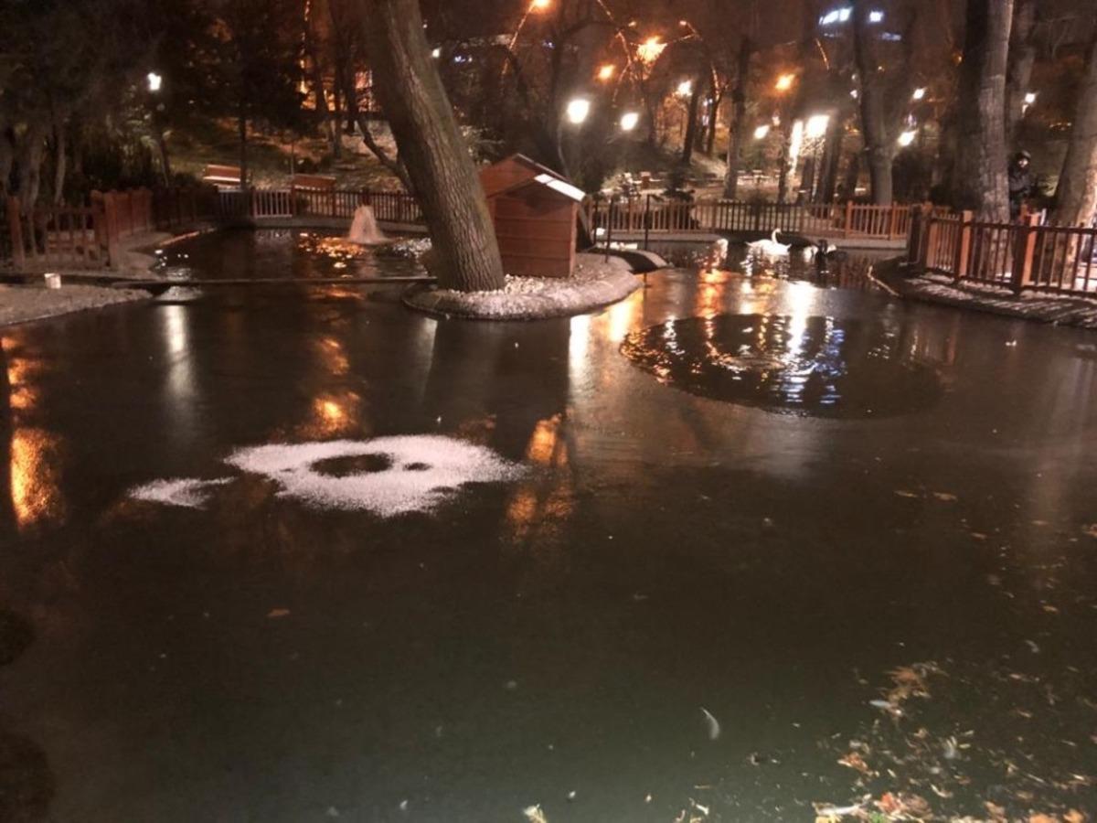 Ankara&rsquo;nın en soğuk gecesi