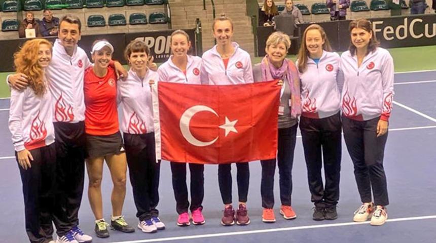 Tenis Milli Takımı, Lüksemburg’u mağlup etti