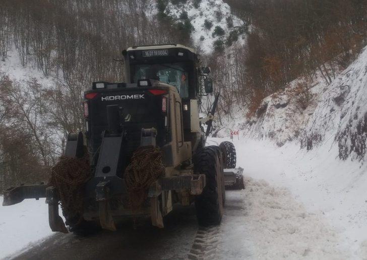 Gemlik’te kapanan yollara anında müdahale G2