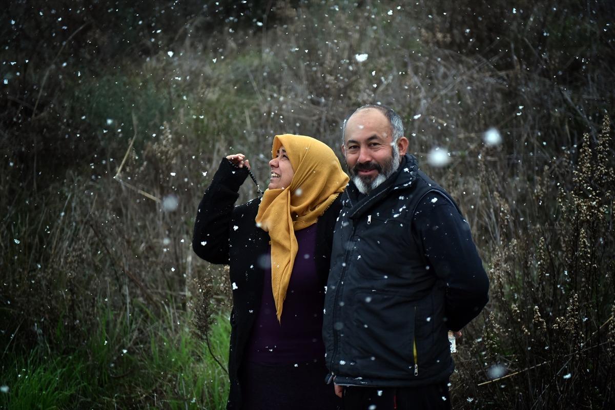 Mersin'de 5 yıl aradan sonra ilk kez yağdı