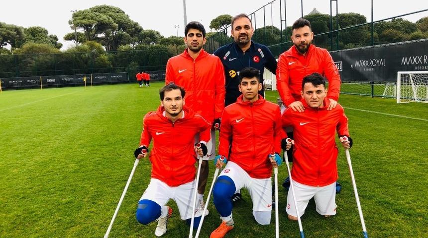 Şahinbey Ampute’nin milli gururu