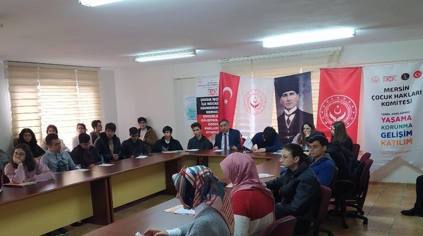 Mersin &Ccedil;ocuk Hakları &Ccedil;ocuk Komitesi toplandı