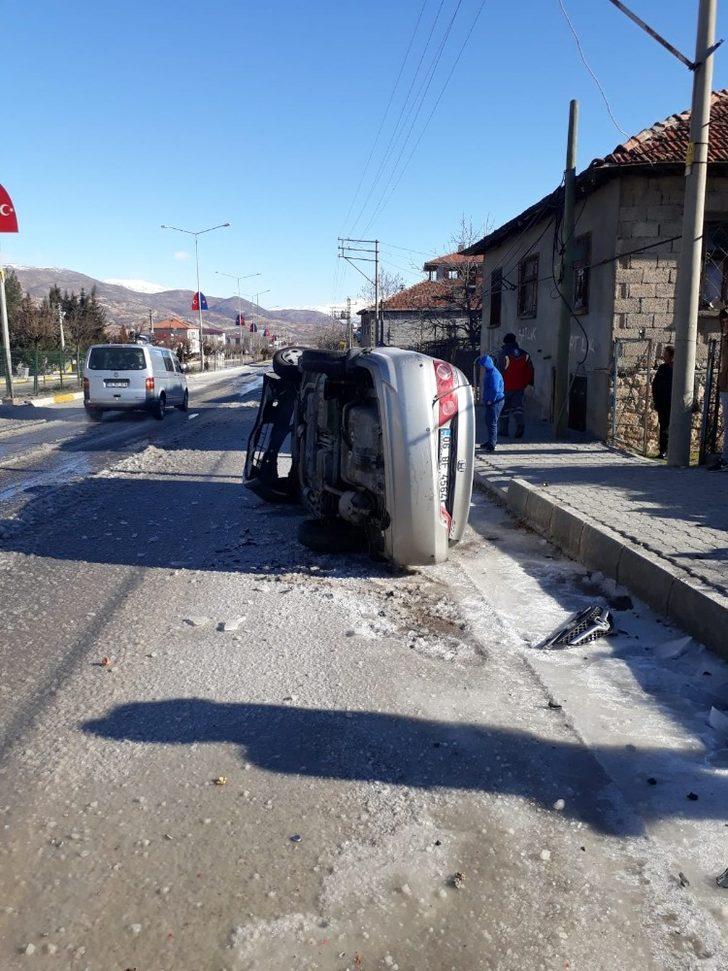 Patlayan su borusu kazaya neden oldu G2