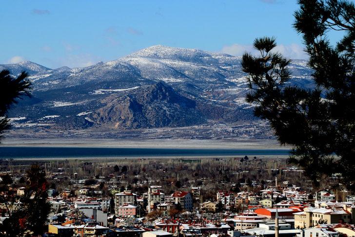Burdur beyaz örtüyle kaplandı! G1