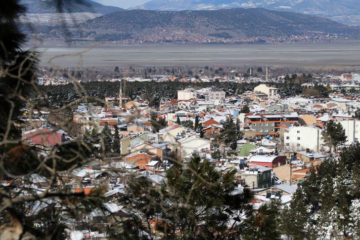 Burdur beyaz örtüyle kaplandı! G3