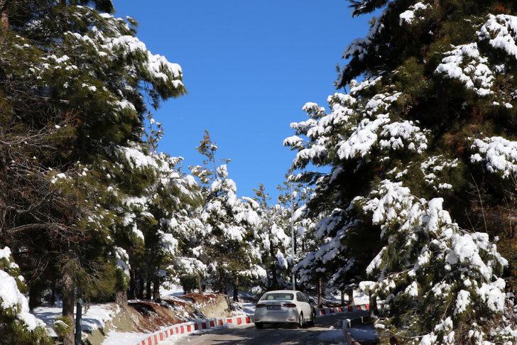Burdur beyaz örtüyle kaplandı! G4