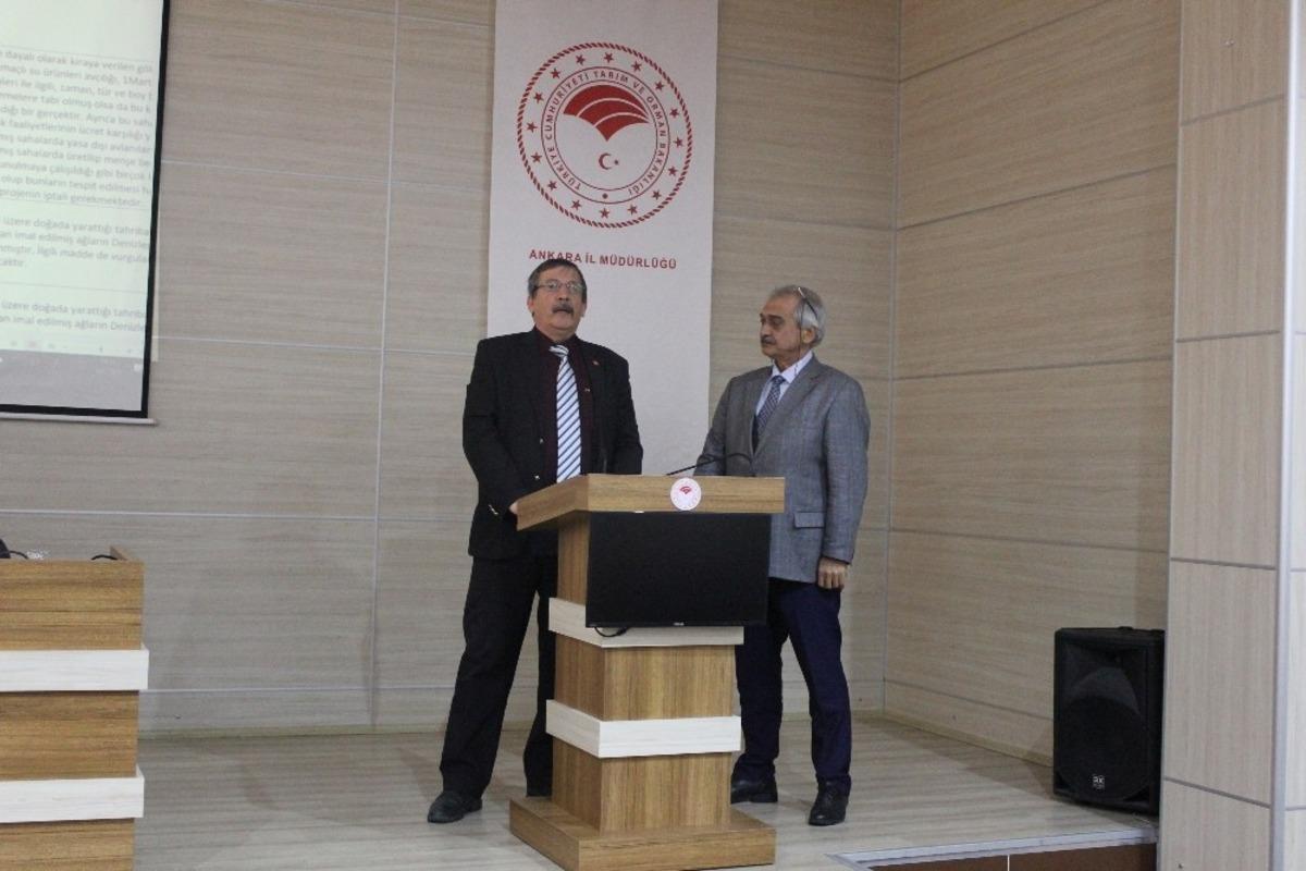 ESBALDER Başkanı Demirtaş, &lsquo;Amat&ouml;r Sportif Olta Balık&ccedil;ılığı&rsquo; &ccedil;alıştayına katıldı