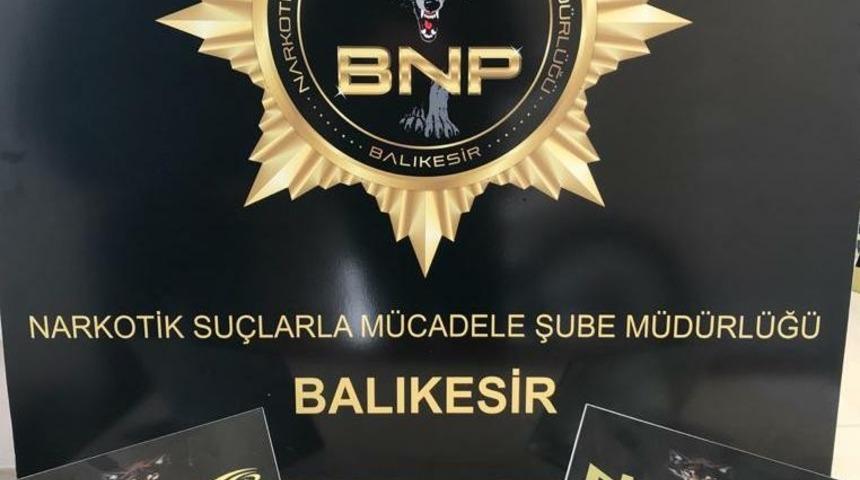Balıkesir polisinden uyuşturucu operasyonu
