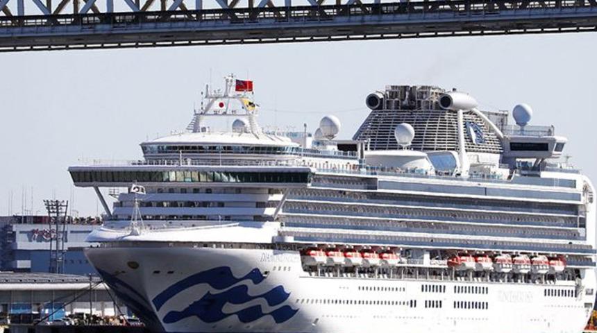 Japonya'daki gemide koronavir&uuml;s tespit edilen kişi sayısı arttı