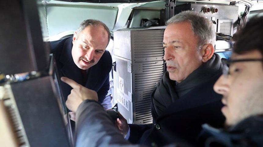 Hulusi Akar, Mustafa Varank ve Hakan Fidan'dan T&Uuml;BİTAK'a ziyaret