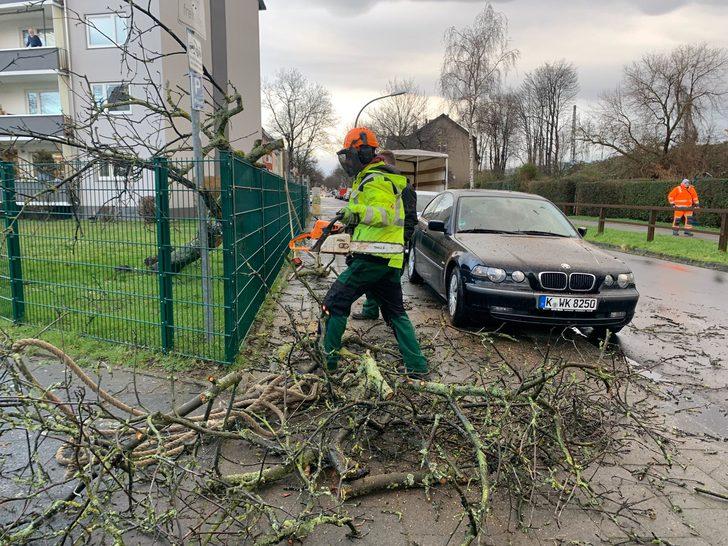 Kuzey ve Orta Avrupa Sabine Kasırgası'nın etkisi altında! Seferler iptal edildi G1