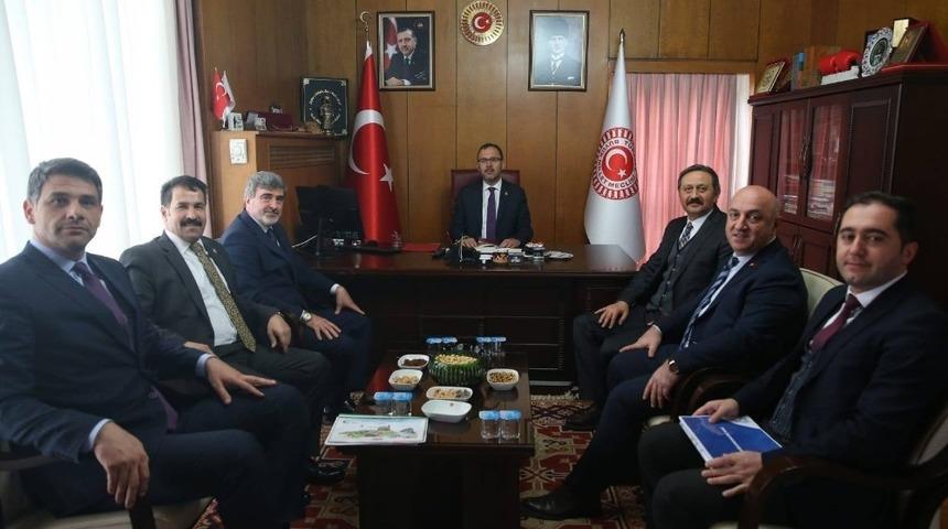 Başkan Kocaman&rsquo;dan Ankara temasları
