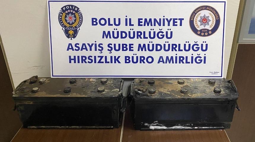 Bolu&rsquo;da ak&uuml; hırsızlığı yapan 3 kişi adliyeye sevk edildi