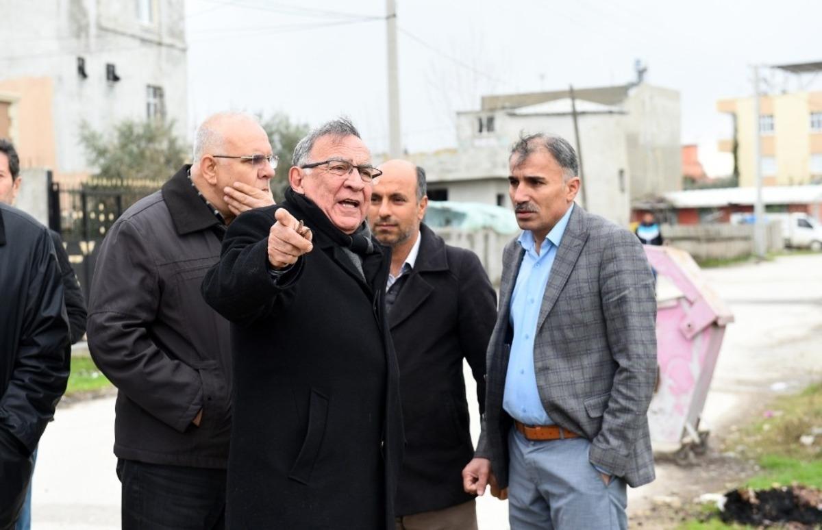 Başkan Akay&rsquo;dan 5 mahallede "hizmet" denetimi