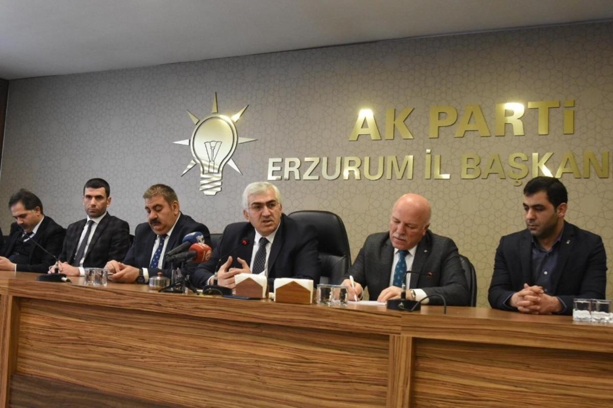 Ak Parti Erzurum&rsquo;da teşkilat i&ccedil;in se&ccedil;im startı verdi