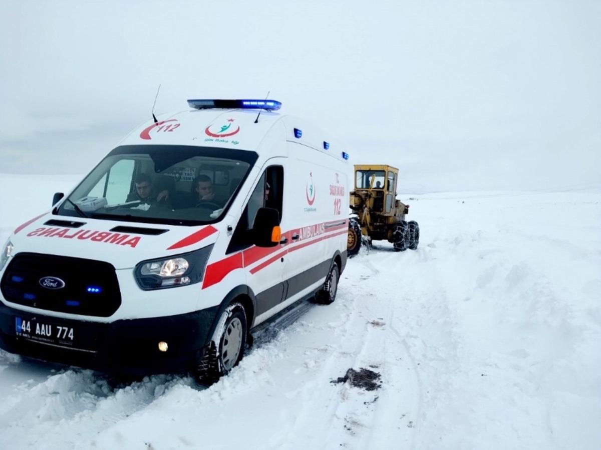Malatya&rsquo;da 59 mahalle yolu ulaşıma a&ccedil;ıldı