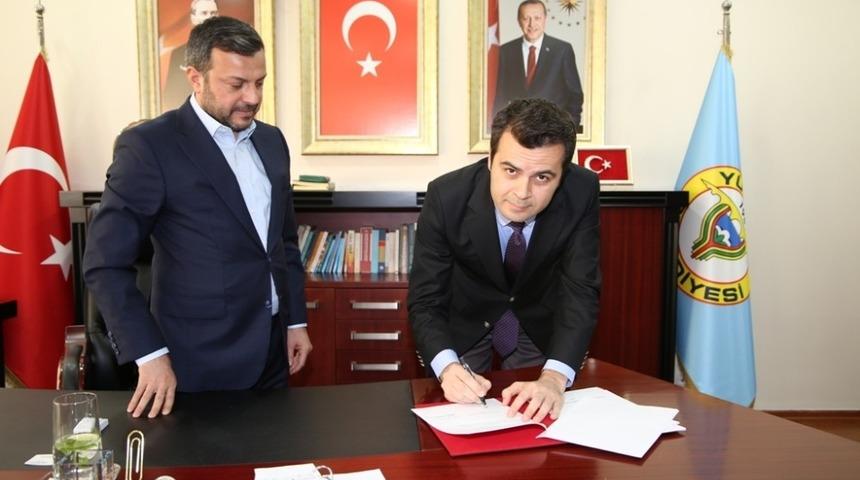 Y&uuml;reğir Belediyesi TSE ile asans&ouml;r protokol&uuml; imzaladı