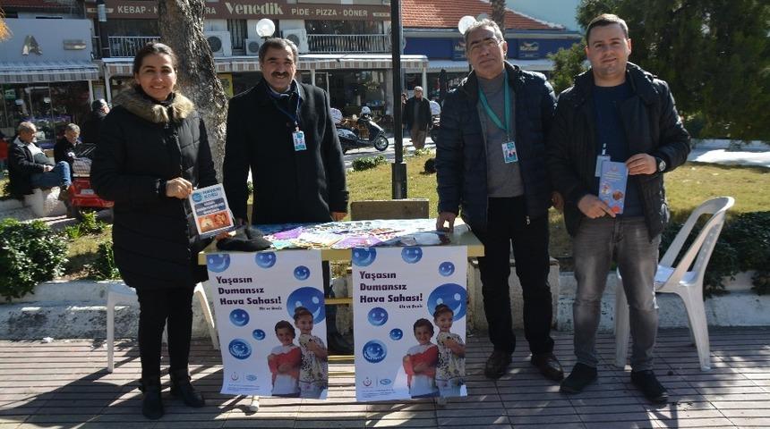 Söke İlçe Sağlık Müdürlüğü sigaraya karşı uyardı