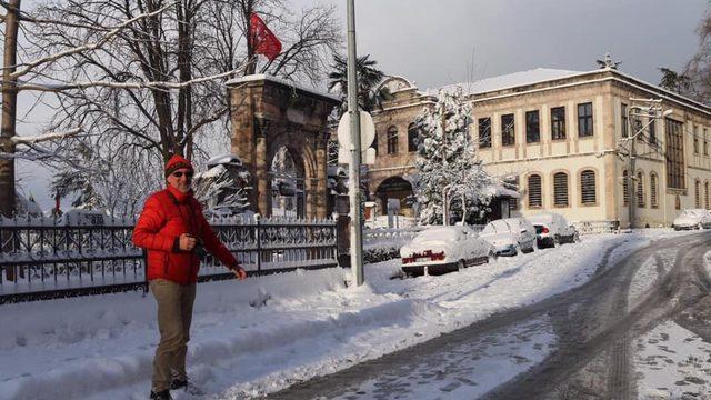 Ressam Selahattin Kara Giresun’u gezdi
