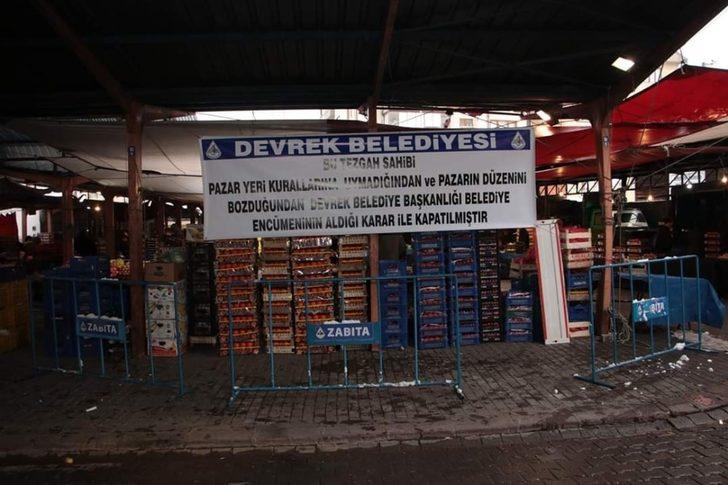 Usulsüz satış yapan esnafa tezgah kapatma cezası G2