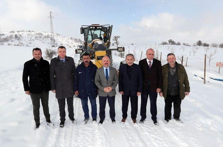 Vali Varol’dan karla mücadeleye yakın takip G1