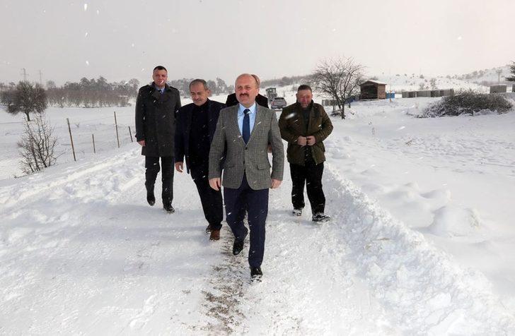 Vali Varol’dan karla mücadeleye yakın takip G3