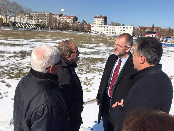 Başkan Ceyhun: “Tribün çalışması kısa sürede tamamlanacak” G2