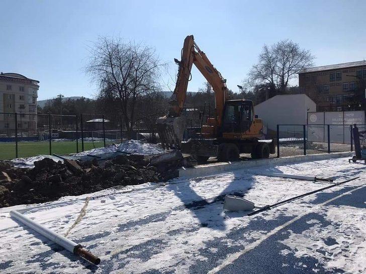 Başkan Ceyhun: “Tribün çalışması kısa sürede tamamlanacak” G4