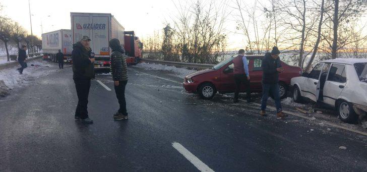 Ordu'da 9 araç birbirine girdi! Otoyol savaş alanına döndü G2