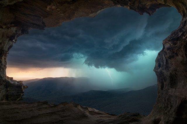 Lincoln's Rock, Mavi Dağlar, Yeni Güney Galler, Avustralya