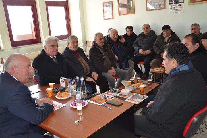 Başkan Demir, ilçe kaymakamları ve belediye başkanlarını ziyaret etti G2