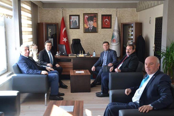 Başkan Demir, ilçe kaymakamları ve belediye başkanlarını ziyaret etti G3