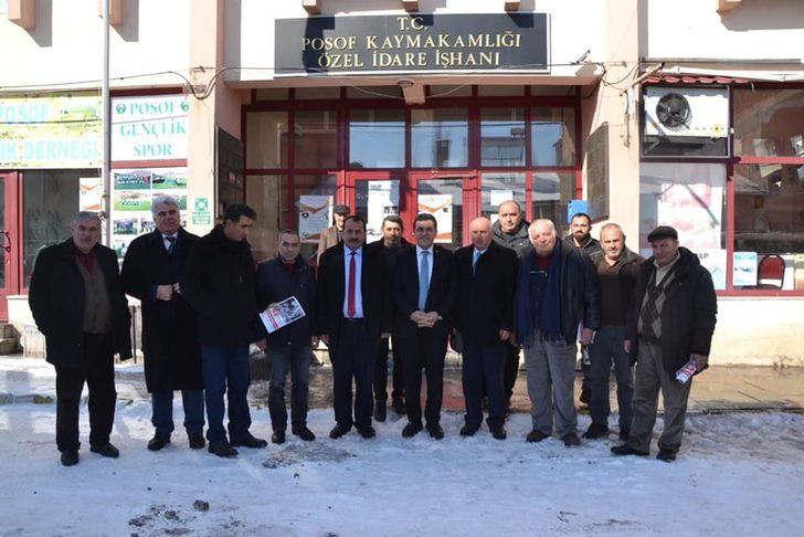 Başkan Demir, ilçe kaymakamları ve belediye başkanlarını ziyaret etti G4