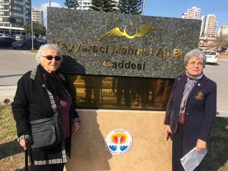 Tayyareci Mehmet Ali Bey’in adı artık caddede yaşayacak G1